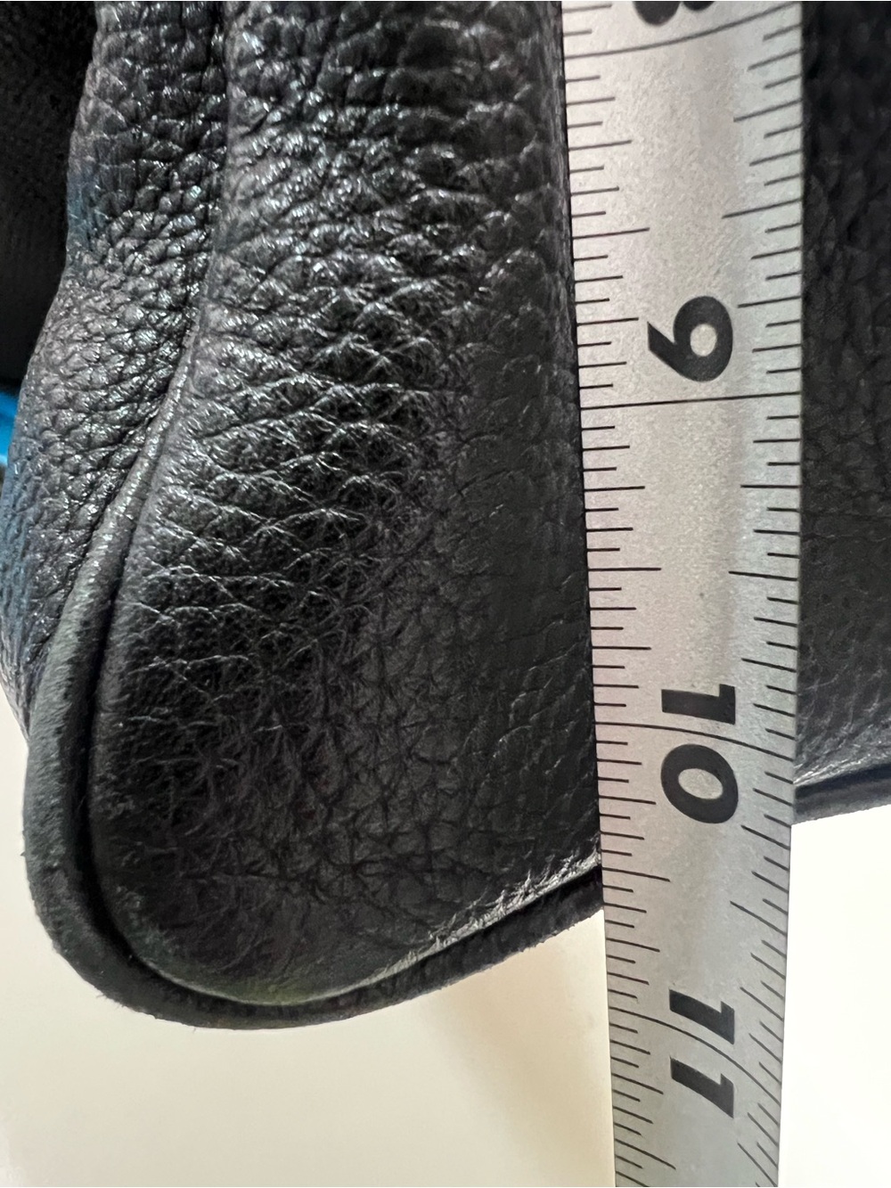 KATE SPADE | BLACK PEBBLED TEXTURED LEATHER HOBO SHOULDER BAG PURSE - Picture 13 of 13